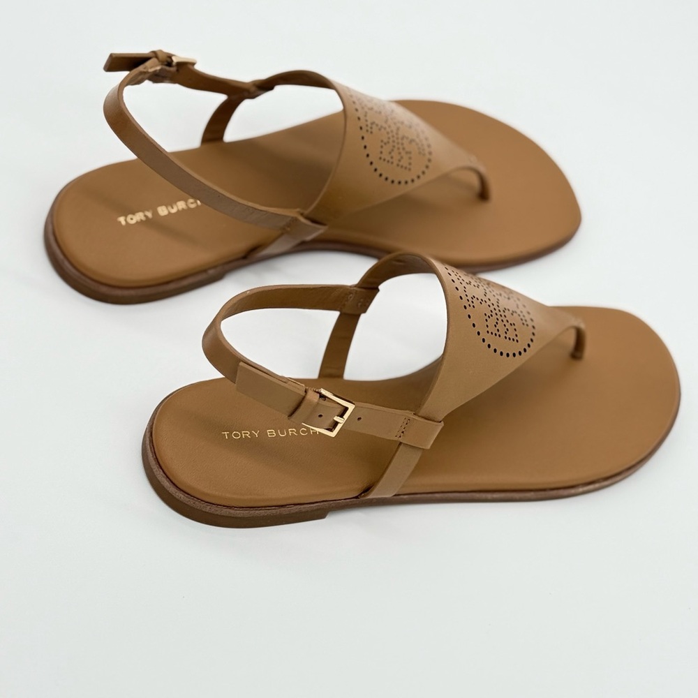 NWT Tory Burch sandals in camel size 8